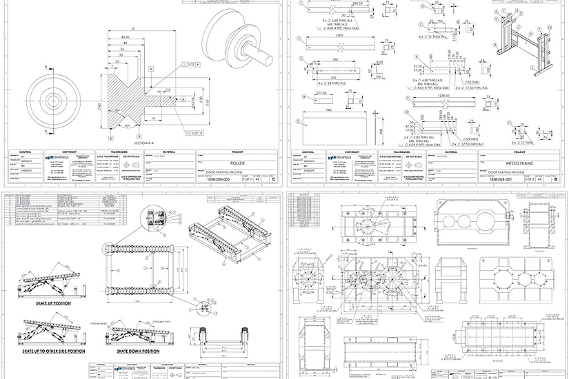 Special Purpose Machine Design Detailing KBN Drawings